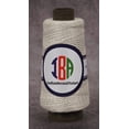 thumbnail image 4 of IBA Indianbeautifulart JuteLurexCordThread 100 Meter Spool 4ply Thread For DIY Crafts MetallicCordFor Christmas Tree Embellishment,Macram |White|Pack Of 1, 4 of 5