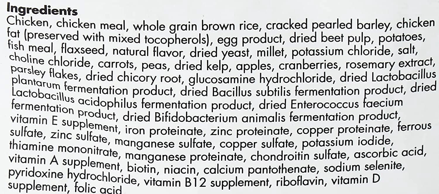 Kirkland Signature Super Premium Chicken, Rice & Vegetable Formula Adult Dog Food, 40 Lb