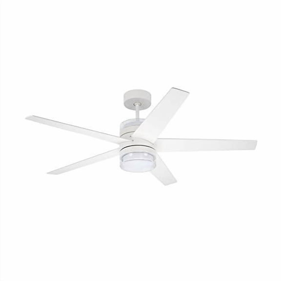Luminance Kathy Ireland Home Lucere 52 Inch Ceiling Fan, Satin White