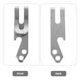 thumbnail image 2 of OUNONA 1Pack Practical Pry Tool With Belt Clip Stainless Steel Multi Function Bottle Opener For Camping, 2 of 6