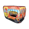 thumbnail image 3 of Tienda de juegos para niños, tienda temática de coche, autobús de dibujos animados, tienda de campaña de fácil instalación, , piscina, naranja, 3 of 8