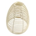 thumbnail image 4 of Pantalla de lámpara colgante E27 tejida a mano, cubierta de luz de araña Retro, pantalla de luz colgante para decoración de casa de té de cabecera, 4 of 9