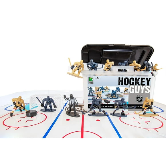 Kaskey Kids LNH Gars du Hockey – Vegas Golden Knight vs Seattle Kraken – Inspire l'Imagination des Enfants avec des Heures Inépuisables de Jeu Créatif,
