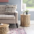 thumbnail image 4 of Linon Inora Side Table Natural, 4 of 4