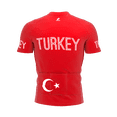 thumbnail image 2 of Turkey Full Zipper Bike Short Sleeve Cycling Jersey  for Men - Size L, 2 of 4