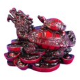thumbnail image 1 of Estatua Feng Shui Import Tortuga Dragón Roja 9x6 cm Resina, 1 of 1