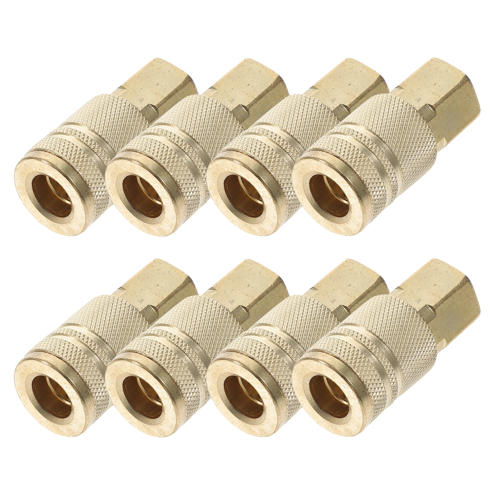 FOMIYES 10Pcs Air Hose Fittings Made of High Grade Iron with Quick Release for Air Compressor and Industrial Use