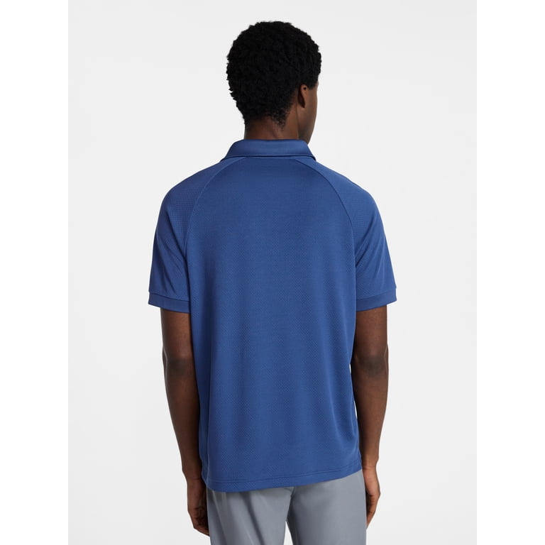 Athletic Works Men's Active DriWorks Mesh Polo Shirt photo 3