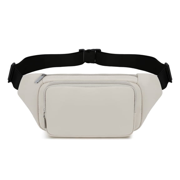 STCYLZFU Sports Fanny Pack for Men and Women – Lightweight, Water-Resistant Waist Pack with Secure Zip Pockets, Ideal for Running, Cycling, Hiking & Travel – Adjustable Chest or Waist Wear