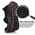 thumbnail image 4 of Feetsit Men's Walking Shoes Lightweight Breathable Mesh Slip On Sneakers Non-Slip Running Shoes for Work Gym Travel All-Day Standing, 4 of 6