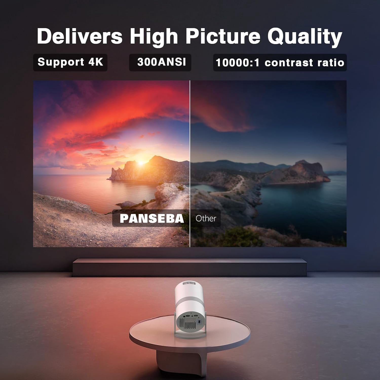 CAMPARK Mini Portable Projector