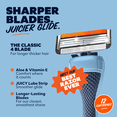 thumbnail image 3 of Dollar Shave Club Classic 4 Blade Razor Refill Easy Rinsing (12ct), 3 of 7