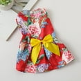 thumbnail image 3 of Bright & Breathable Pet Dress with Back Bow-knot - Fashion Dog Dresses Perfect for Photography Props, 3 of 7