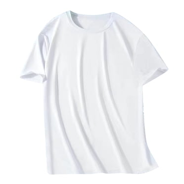 biudgviw Big and Tall T Shirts for Men Lightweight Casual Short Sleeve Basic Tees Summer Crewneck Loose Fit Tops M-5XL