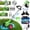 Green, variant on TNTANTS Weed Wacker Cordless, 3-in-1 Lightweight Electric String Trimmer with 3 Types of Blades, Wheels, 24V Battery, Weed Eater Grass Trimmer/Edger/Brush Cutter for Lawn Yard Garden (Blue)