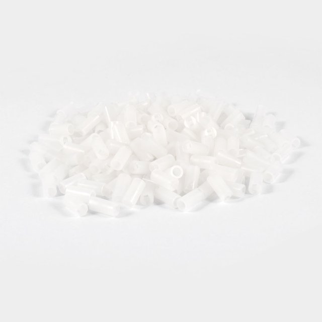 Soporte de espaciador LED de nylon 66 en forma de cilindro blanco para placa PCB 5mm x 10mm 200 piezas
