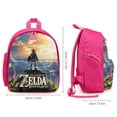 thumbnail image 2 of 12In Game Zel-D-a Backpack Small Travel Backpacks Lightweight Sports Daypack, 2 of 6