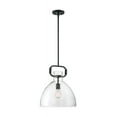 thumbnail image 5 of 60/7152-Nuvo Lighting-Teresa-1 Light Bell Pendant in Traditional Style-14 Inches Wide by 16.5 Inches High-Matte Black Finish, 5 of 6