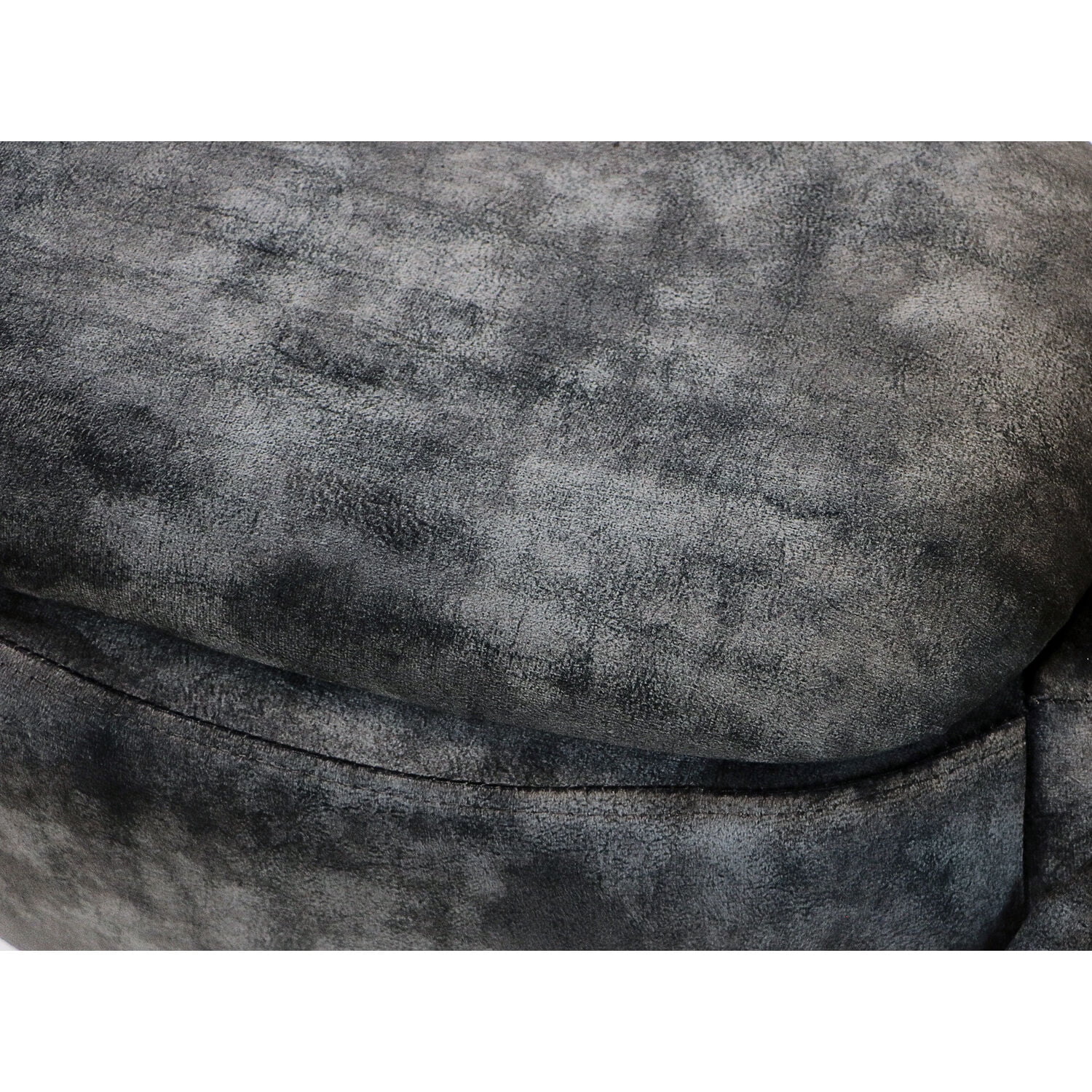 Critter Sitters 15-In. Seat Height Dark Gray Elk Animal Shape Storage Ottoman - Furniture for Nursery, Bedroom, Playroom, and Living Room Decor