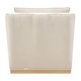 thumbnail image 6 of La Terrazza Chenille Chaise - Cappuccino/Light Champagne, 6 of 17