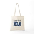 thumbnail image 5 of CafePress - Scottish Terrier DAD Tote Bag - Unisex Canvas Tote Bag, Beige, 1-Piece, 5 of 6