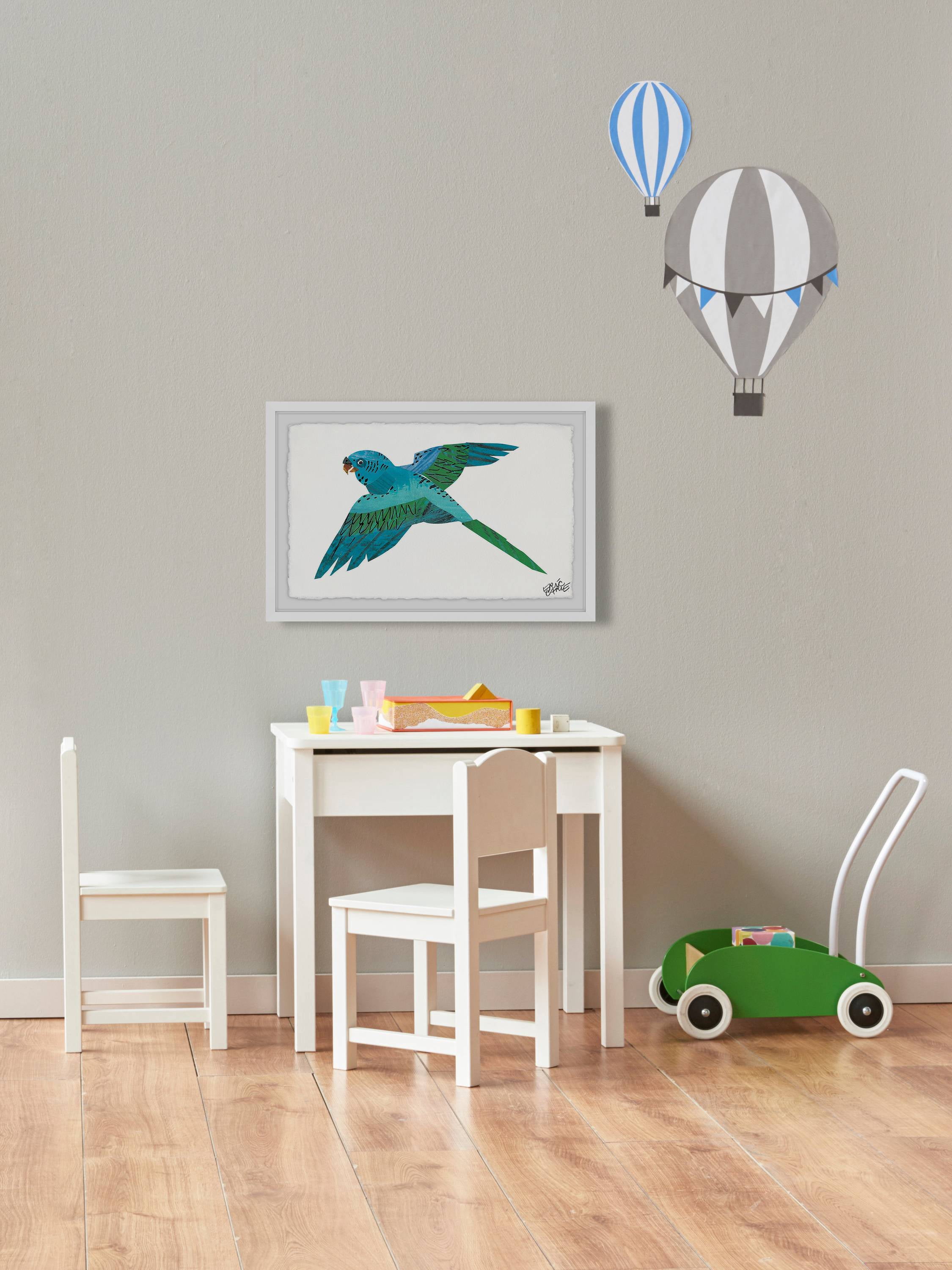 Marmont Hill Abc Bird By Eric Carle Framed Wall Art, 12.00" x 1.50"