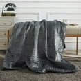 thumbnail image 3 of Sutton Home Fashions 20 lbs Weighted Blanket with Duvet Cover 48"x72", Blue, Adult, 3 of 6