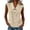 D_Khaki, variant on Lzobxe Tank Tops for Women Sleeveless Button down Blouses Solid Casual Loose V Neck for Work,Size S-3XL