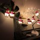 thumbnail image 3 of Cadena de luces navideñas de muñeco de nieve 2m 10 LED Decoración navideña para el hogar, jardín, dormitorio y decoración interior y exterior (muñeco de nieve) JAMW  Sencillez, 3 of 5