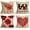 Wood Love, variant on Set of 4 Merry Christmas Throw Pillow Covers Vintage Wood Backdrop with Red Truck Pickup Pine Tree Xmas Flower Wreath Pillow Cases Cotton Linen Winter Farmhouse Decorative Cushion Cover 18x18