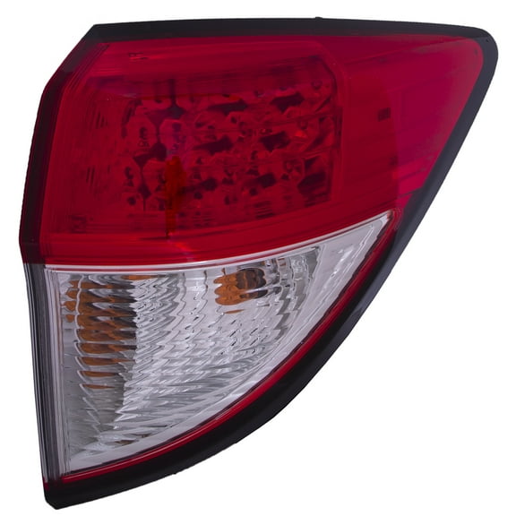 KAI New CAPA Certified Standard Replacement Passenger Side Outer Tail Light Assembly, Fits 2019-2022 Honda HRV