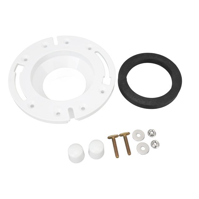Toilet Flange Kit For Rv, Motorhome, And Trailer Toilets - Easy Installation And Replacement (385345892)