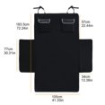 thumbnail image 2 of Funda De Asiento De Coche Para Perro Para Asiento Trasero, Fundas Generales De Asiento De Coche Para Perros, Tela Oxford, Fundas Impermeables Para Asiento De Coche Para Mascotas Con 2 Bolsillos Y matsuzay VI011583-00, 2 of 6