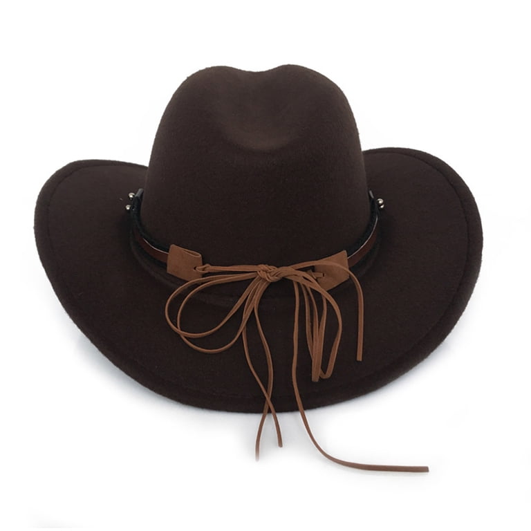 Women\'s Cowboy Hat with Metal Bull Hatband, Wide Brim Sun Protection Amazon.com: Straw Cowboy Hat Western Style Shapeable Wide  main image 2