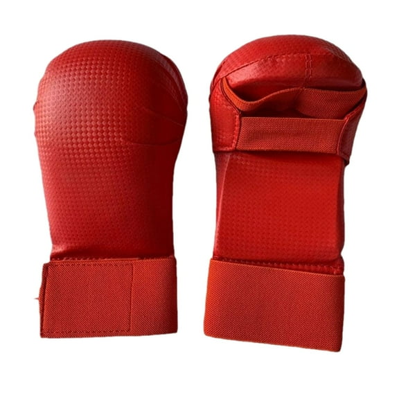 Guantes de Kickboxing, guantes de Mma, guantes de entrenamiento resistentes al desgaste, guantes de Karate, guantes de boxeo para Muay Thai Fitness Sp rojo XS