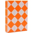 thumbnail image 1 of Magic Snake Twist Puzzle 48 Wedges Magic Ruler Twisty Toy Collection (Orange), 1 of 4