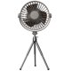thumbnail image 1 of ventilador de refrigeración por aire de 2000 mAh recargable de poco ruido con trípode para barbacoa de picnic de verano Hugtrwg Para estrenar, 1 of 1