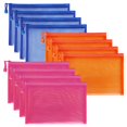 thumbnail image 1 of Bolsa de malla de nailon con cremallera Sinzip multicolor A5 (25 x 18 cm) x 12, 1 of 7