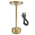 thumbnail image 2 of Lampe de Table Sans Fil 3 Couleurs Gradation Continue LED Rechargeable Lampe Tactile, Éclairage Doux LED Lampe de Table Luminosité Réglable pour Restaurant Bars Maison, 2 of 8