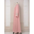 thumbnail image 3 of robe Brodée pour Femmes avec Tempérament Élégant (Rose,m), 3 of 5