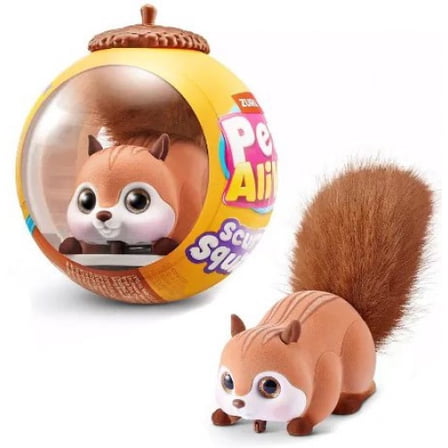 Pets Alive Scurry'n Squirrel BROWN Figure Pack