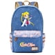 thumbnail image 3 of Anime Sailor Moon Impreso Niñas Jóvenes Estudiantes Escuela Primaria Mochila Hombres Mujeres Casual Lona, 3 of 4