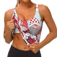 thumbnail image 3 of Sikiie Christmas Sports Bra for Women, Sports Bra Athletic Running Sports Bra, Workout Bra, Yoga Bra-Medium, 3 of 8