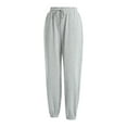 thumbnail image 6 of Womens Cinch Bottom Sweatpants with Pockets Athletic Jogger Pants Baggy Lounge Workout Active, 6 of 9