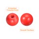 thumbnail image 4 of 12uds Roscado Bola Perillas, M6 Hembra Rosca Termoestable Bola Perilla 0.98'' Diámetro Rojo Redondo Operación Bola Mangos Incrustado Roscado Perilla para Máquina Mango, 4 of 7