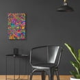 thumbnail image 6 of Epic Art 'Peace Sign Lines' by Howie Green, Acrylic Glass Wall Art, 16"x24", 6 of 8