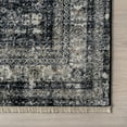 thumbnail image 4 of nuLOOM Charvi Distressed Medallion Fringe Area Rug, 5' x 7' 10", Charvi Navy, 4 of 8