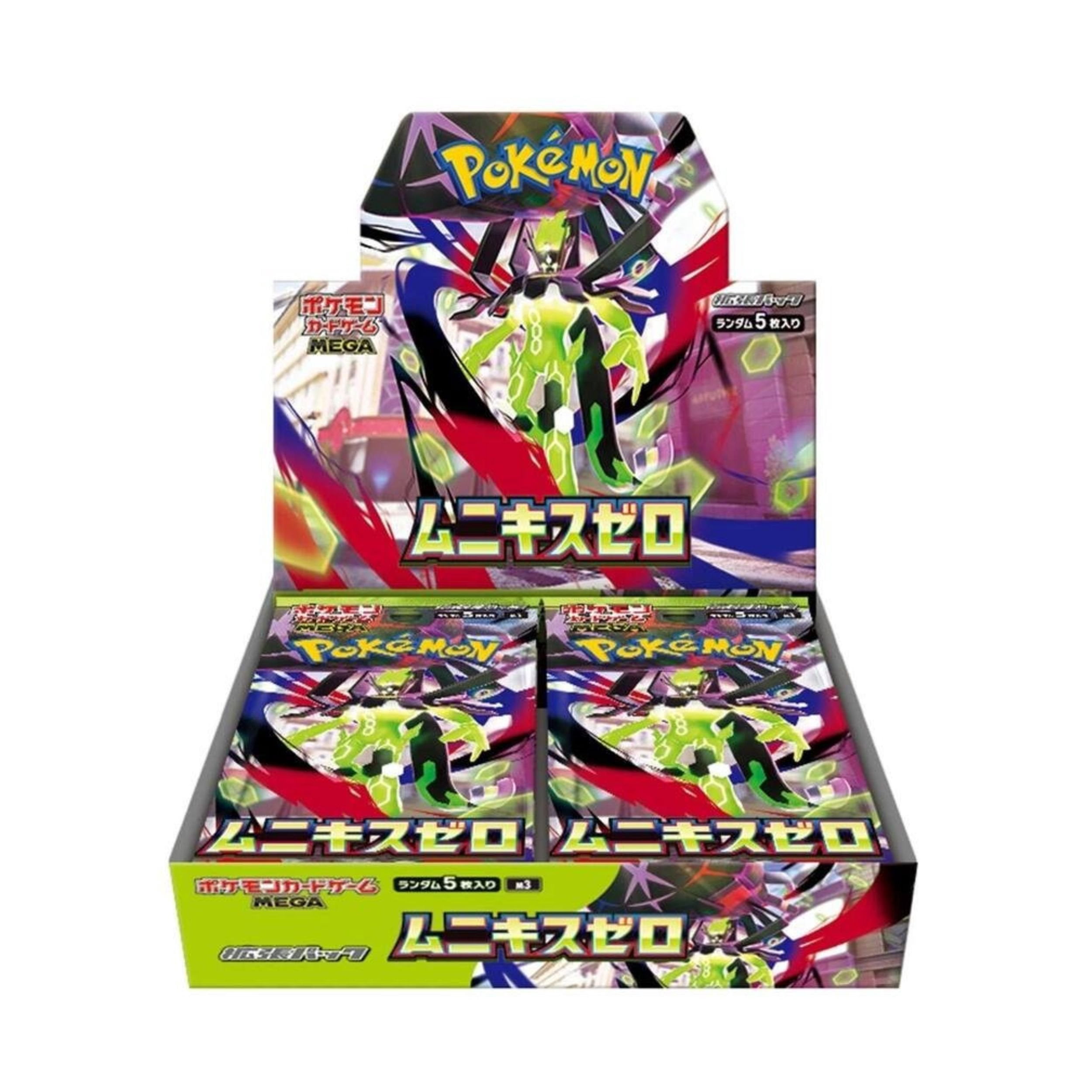 Mega Munikis Zero M3 Pokemon TCG Nihil Japanese Booster Box - Sealed Pokemon Card