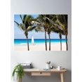 thumbnail image 2 of Serene Coastal Escape Poster Wall Art, Modern Wall Decor For Living Room Bedroom, 8x12 UNFRAMED, 2 of 3