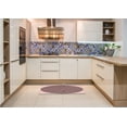 thumbnail image 6 of Ahgly Company Machine Washable Indoor Rectangle Transitional Pink Area Rugs, 7' x 9', 6 of 7